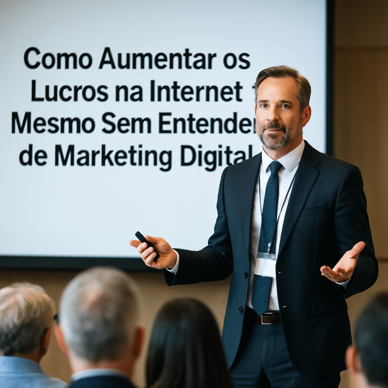 Como Aumentar os Lucros na Internet Mesmo Sem Entender de Marketing Digital