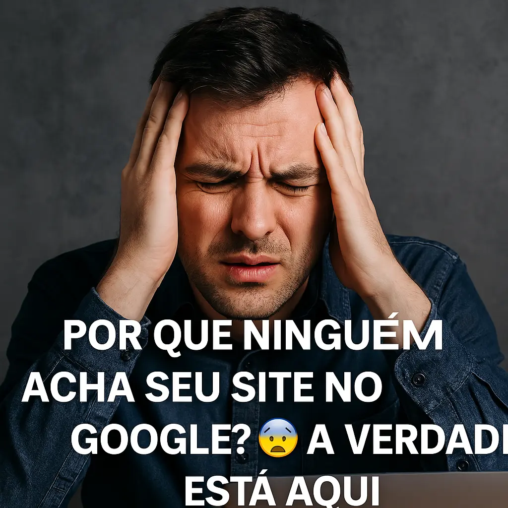 Por que ninguém acha seu site no Google