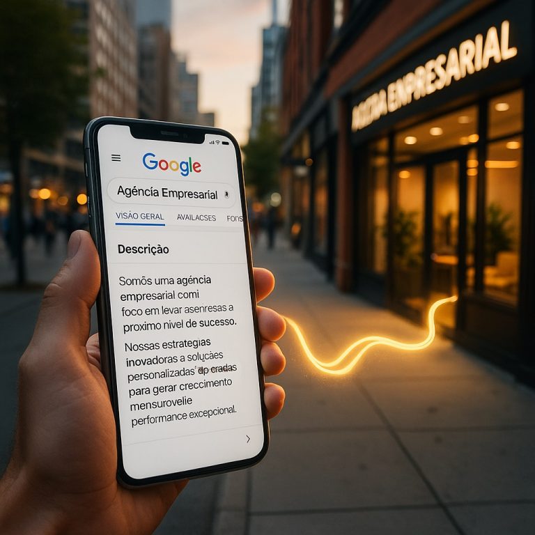 A Função de Descrição do Google Perfil Empresa