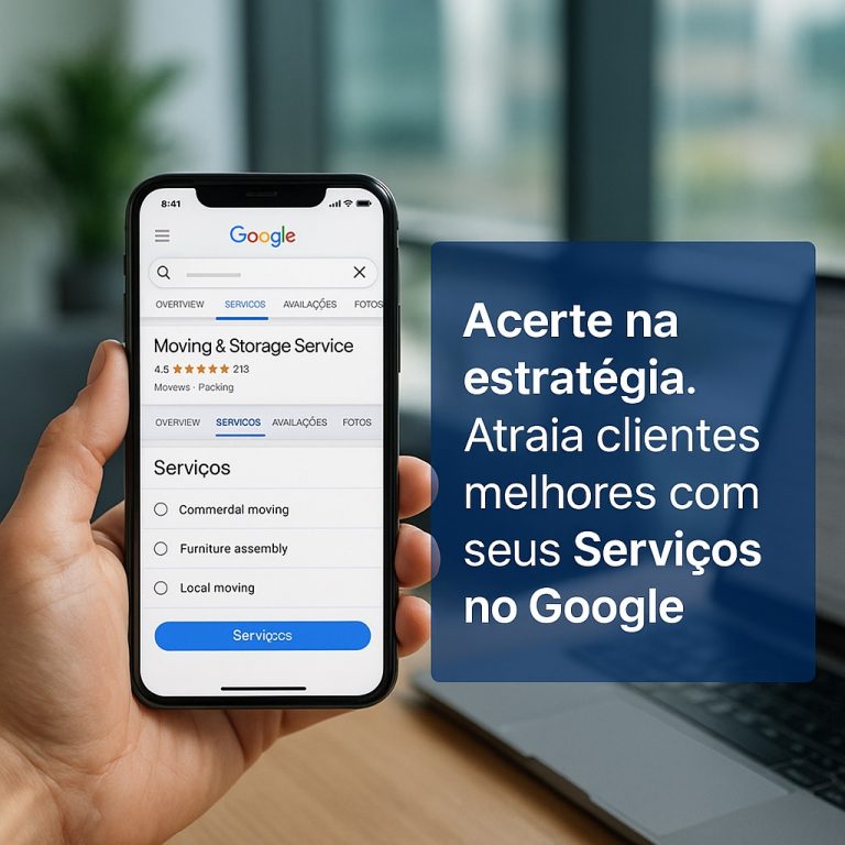 Guia de Serviço Google Perfil Empresa